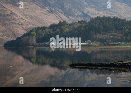 Loch Leven, Glencoe village, Ballachulish Stock Photo