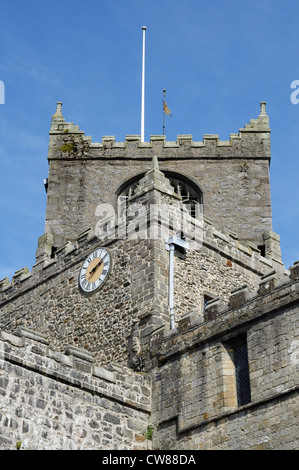 The Priory Church of St Mary & St Michael, Cartmel, Cumbria, England, UK Stock Photo