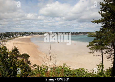 Pointe du Chevet, Saint Jacut de la Mer, Brittany, France Stock Photo