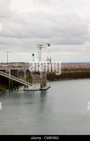 The 'Port d'Armor' The new deepwater marina, Saint Cast, Northern Brittany, France Stock Photo