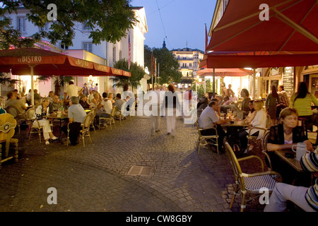 Baden-Baden, look at the streets of downtown Stock Photo