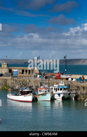 Newquay Harbour; Cornwall; UK Stock Photo