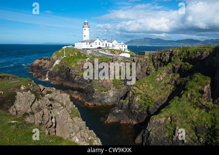 Fanad Head Lighthouse, Co Donegal, Republic of Ireland. === High Resolution image using Carl Zeiss Lens === Stock Photo