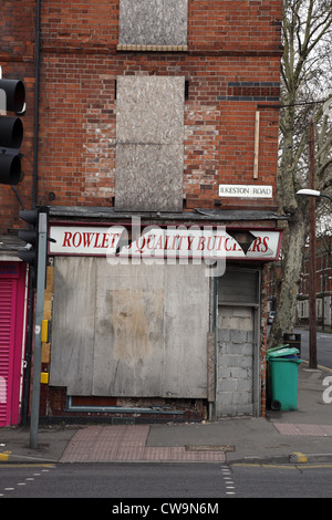 Dilapidated building in Nottingham, England, UK. Stock Photo