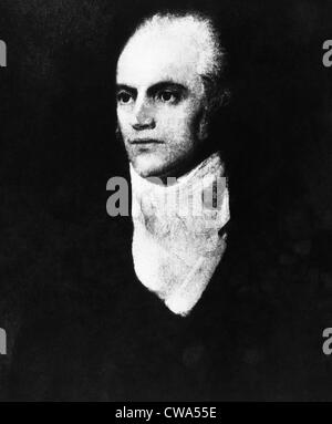 Aaron Burr as Vice President Stock Photo: 135097237 - Alamy