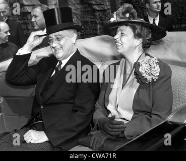 President and Mrs Roosevelt  on Easter Sunday, 1941. Courtesy: CSU Archives / Everett Collection Stock Photo