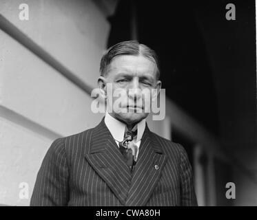 Charles Gates Dawes (1865-1951), Coolidge's vice president, won the 1925 Nobel Peace Prize for managing Germany's reparations Stock Photo