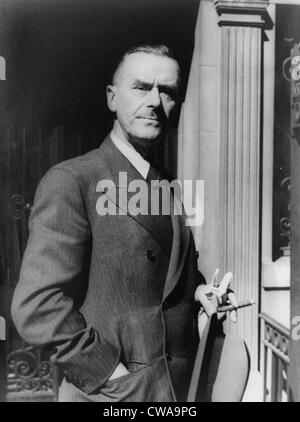 Thomas Mann, (1875-1955) German novelist, won the 1929 Nobel Prize for Literature. Stock Photo