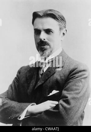 Laurence Housman (1865-1959) popular English playwright set his plays in Victorian England, best known for  'Victoria Regina' Stock Photo
