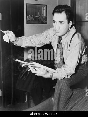 William Saroyan (1908-1981) American novelist and playwright won fame in the 1930's.  His 1939 play, 'The Time of Your Life,' Stock Photo
