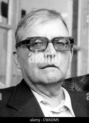 Dimitri Shostakovich,  Russian composer (1906-75) arrives in NYC, 6/15/73. Courtesy: CSU Archives / Everett Collection Stock Photo