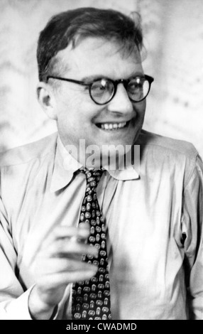 Dimitri Shostakovich,  Russian composer (1906-75) photo from 1965. Courtesy: CSU Archives / Everett Collection Stock Photo