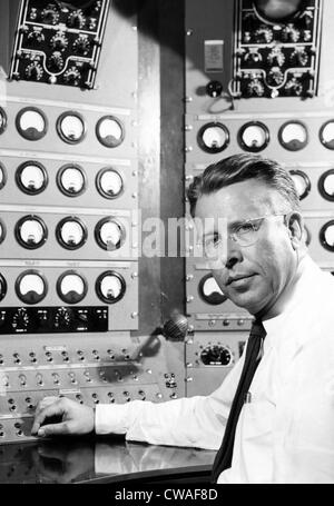 Ernest O. Lawrence, (1901-1958), American physicist and Nobel Laureate, c. 1950.. Courtesy: CSU Archives / Everett Collection Stock Photo