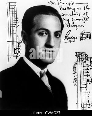 Composer George Gershwin  (1898-1937). Courtesy: CSU Archives/Everett Collection. Stock Photo