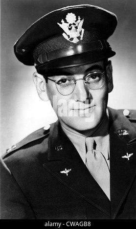 Glenn Miller (1904-44)Trombonist & Bandleader as Captain in US Army Airforce, 1944. Courtesy: CSU Archives / Everett Collection Stock Photo
