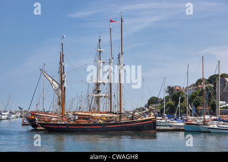 Brixham harbour Stock Photo