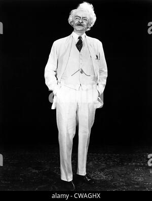 Hal Holbrook as Mark Twain in An Evening With Mark Twain, 1960. Courtesy: CSU Archives / Everett Collection Stock Photo