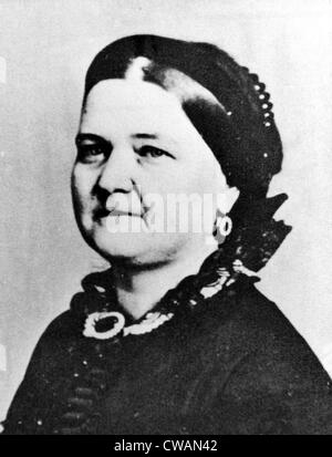 Future first lady Mary Todd Lincoln (wife of Abraham Lincoln), (1818-1882), c. 1850's.. Courtesy: CSU Archives / Everett Stock Photo