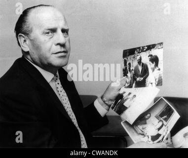 Oskar Schindler, Frankfurt, Germany, 1963. Courtesy: CSU Archives / Everett Collection Stock Photo