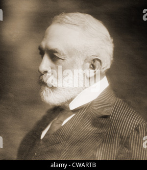 Henry C. Frick (1849-1919), American steel maker and partner of Andrew Carnegie was  sometimes called the 'Most Hated Man in Stock Photo