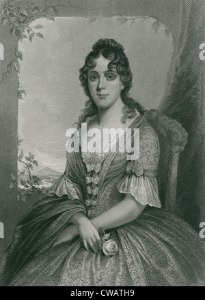 Martha Jefferson Randolph daughter of Thomas Jefferson who served as ...