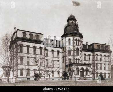 Howard University was founded in 1867, as an academic university, offering higher education in the liberal arts and sciences to Stock Photo