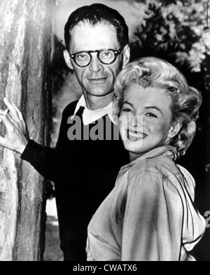 Arthur Miller, Marilyn Monroe at his estate, 1956. Courtesy: CSU Archives / Everett Collection Stock Photo