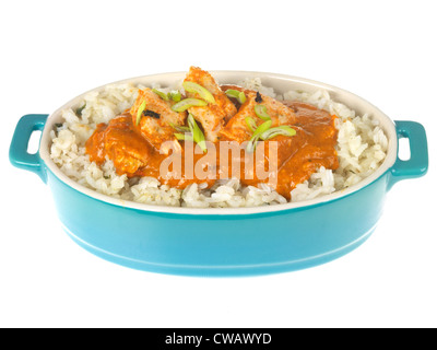 Thai red chicken curry Stock Photo - Alamy