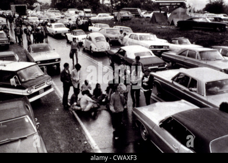 Woodstock 1969  Historic event in Bethel NY. Courtesy: CSU Archives / Everett Collection Stock Photo