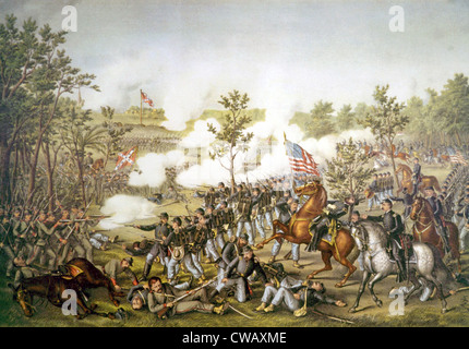 The Battle of Atlanta, July 22, 1864 Stock Photo