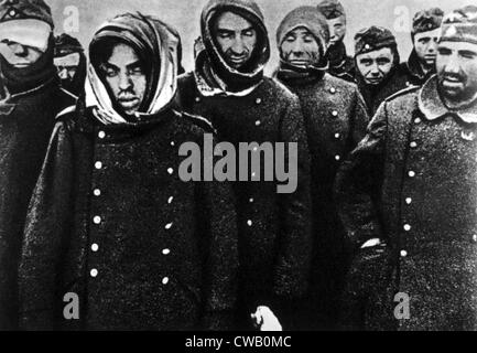 World War II, German soldiers at Stalingrad, Russia, 1943 Stock Photo