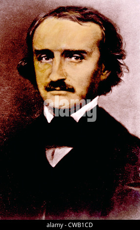 Edgar Allan Poe (1809-1849) Stock Photo