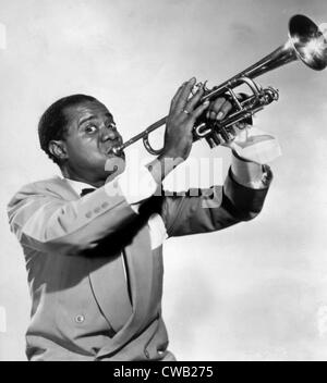 Louis Armstrong, ca. 1940s Stock Photo