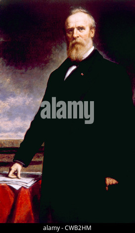 Rutherford B. Hayes (1822-1893), U.S. President (1877-1881) Stock Photo