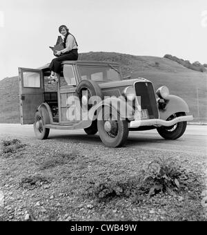 Dorothea Lange, Resettlement Administration photographer, California, February, 1936. Stock Photo