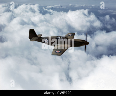 North American Aviation's P-51 Mustang Fighter, 1942 Stock Photo