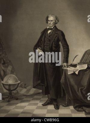 John C. Calhoun, 1852 Stock Photo