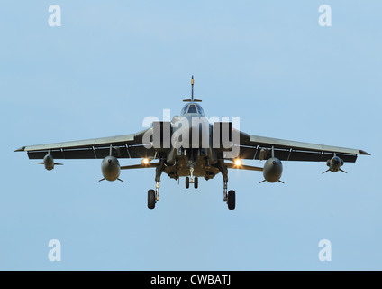 Tornado GR4 preparing to land at RAF Coningsby