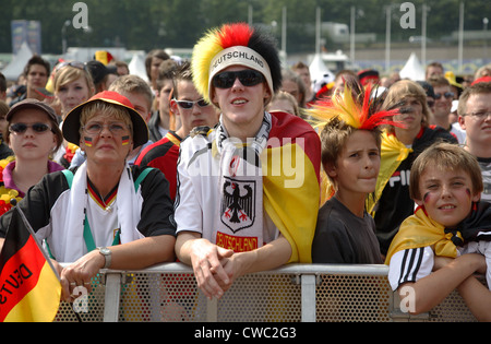 Gelsenkirchen, Fan Fest FIFA World Cup 2006 Stock Photo