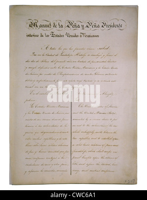 The Treaty Of Guadalupe Hidalgo Which Brought An Official End To The   The Treaty Of Guadalupe Hidalgo Which Brought An Official End To The Cwc6a1 