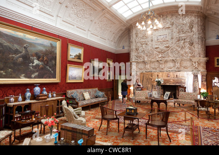 Cragside House, Cartington, Northumberland, England Stock Photo