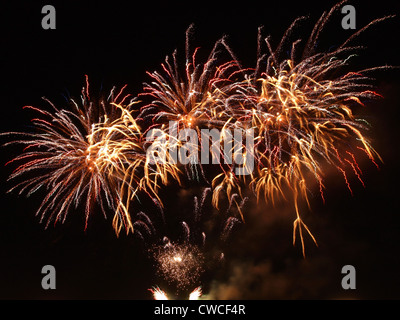 Fireworks display Stock Photo
