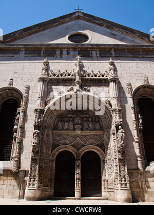 Church of Conceição Velha facade Stock Photo