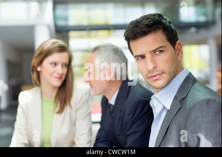 Business executives in an office Stock Photo