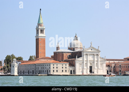 Isola di San Giorgio Maggiore Island, Venice, Italy Stock Photo