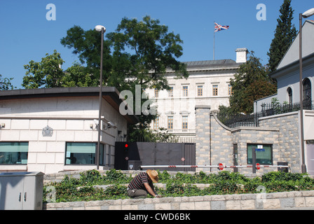 British consulate in Istanbul, scene of a terrorist attack in 2003. Picture by: Adam Alexander/Alamy Stock Photo