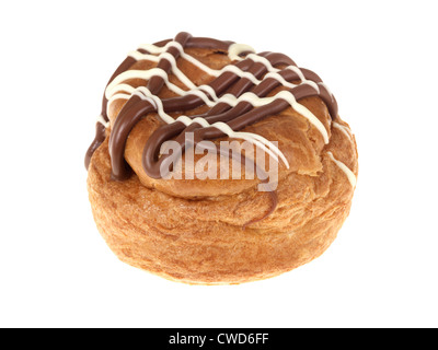 Belgian Chocolate Choux Buns Stock Photo