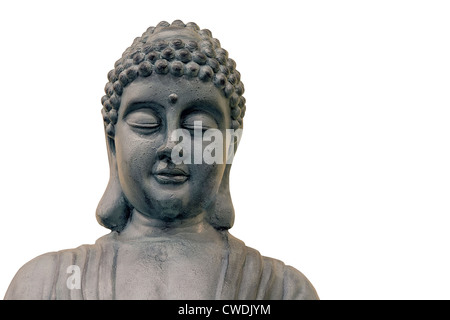 Japanese zen buddha statue front hi-res stock photography and 