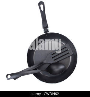 Metal handle for removing the baking tray or grill rack from the oven  isolated on a white background. Macro Stock Photo - Alamy