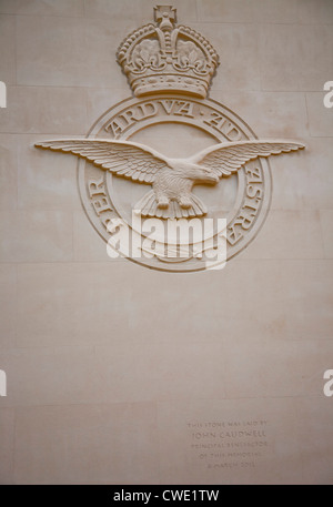 Detail of the Royal Air Force Bomber Command Memorial, Green Park, London, England, United Kingdom, Europe Stock Photo